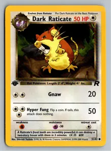 Pokémon-Karte Dark Raticate Dunkles Rattikarl 51/82 Team Rocket