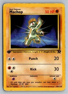 Pokémon-Karte Machop Machollo 59/82 Team Rocket
