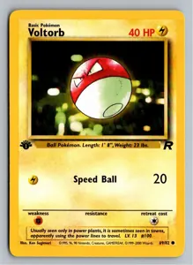 Pokémon-Karte Voltorb Voltobal 69/82 Team Rocket