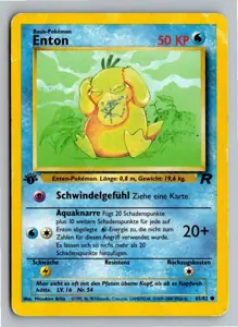 Pokémon-Karte Enton 65/82 Team Rocket