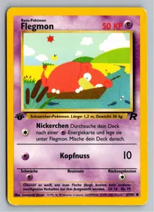 Pokémon-Karte Flegmon 67/82 Team Rocket