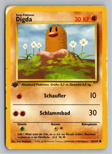 Pokémon-Karte Digda 47/102 Grundset