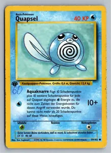 Pokémon-Karte Quapsel 59/102 Grundset