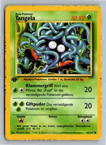 Pokémon-Karte Tangela 66/102 Grundset