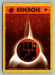 Pokémon-Karte Kampf-Energie 97/102 Grundset