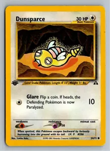 Pokémon-Karte Dunsparce Dummisel 54/75 Neo Entdeckung