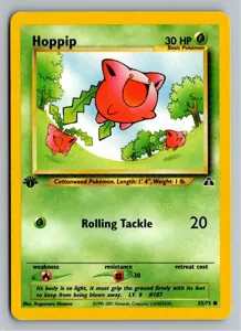 Pokémon-Karte Hoppip Hoppspross 55/75 Neo Entdeckung