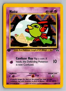 Pokémon-Karte Natu 59/75 Neo Entdeckung