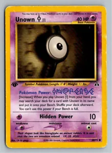 Pokémon-Karte Unown [I] Icognito I 68/75 Neo Entdeckung