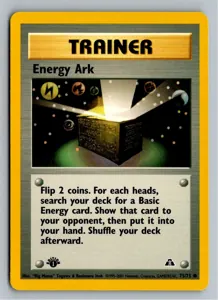 Pokémon-Karte Energy Ark 75/75 Neo Entdeckung