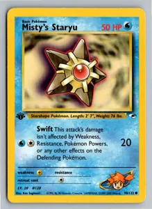 Pokémon-Karte Misty's Staryu 90/132 Gym Heroes