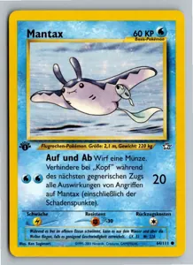 Pokémon-Karte Mantax 64/111 Neo Genesis