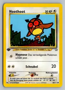 Pokémon-Karte Hoothoot 60/111 Neo Genesis