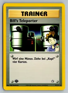 Pokémon-Karte Bills Teleporter 91/111 Neo Genesis