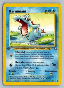 Pokémon-Karte Karnimani 81/111 Neo Genesis
