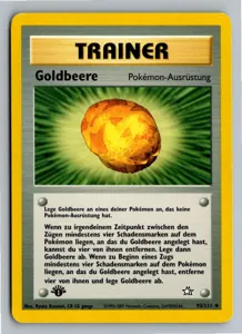 Pokémon-Karte Goldbeere 93/111 Neo Genesis