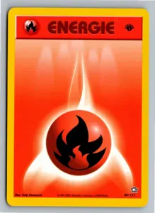 Pokémon-Karte Feuer-Energie 107/111 Neo Genesis