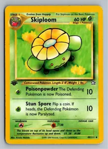 Pokémon-Karte Skiploom Hubelupf 49/111 Neo Genesis