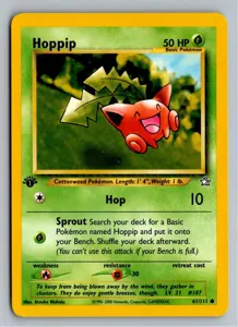 Pokémon-Karte Hoppip Hoppspross 61/111 Neo Genesis