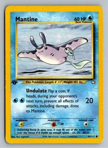 Pokémon-Karte Mantine Mantax 64/111 Neo Genesis