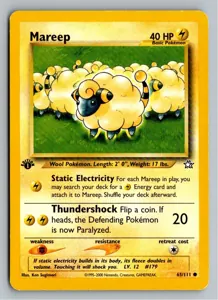 Pokémon-Karte Mareep Voltilamm 65/111 Neo Genesis