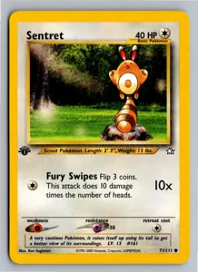 Pokémon-Karte Sentret Wiesor 71/111 Neo Genesis