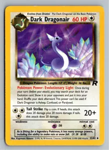 Pokémon-Karte Dark Dragonair Dunkles Dragonir 33/82 Team Rocket