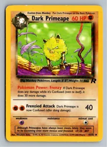 Dark Primeape Dunkles Rasaff Exemplar 3,95 €
