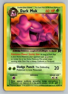 Pokémon-Karte Dark Muk Dunkles Sleimok 41/82 Team Rocket