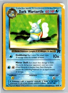 Dark Wartortle Dunkles Schillok Exemplar 4,95 €