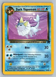 Dark Vaporeon Dunkles Aquana Exemplar 7,45 €