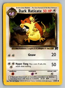 Dark Raticate Dunkles Rattikarl Exemplar 2,95 €