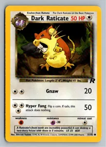 Dark Raticate Dunkles Rattikarl Exemplar 2,95 €