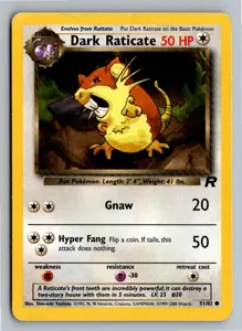 Dark Raticate Dunkles Rattikarl Exemplar 2,95 €