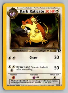Dark Raticate Dunkles Rattikarl Exemplar 2,95 €