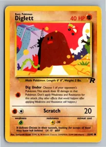 Diglett Digda Exemplar 2,95 €