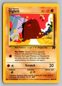 Diglett Digda Exemplar 2,95 €