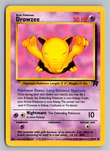 Drowzee Traumato Exemplar 2,95 €