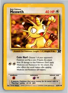 Meowth Mauzi Exemplar 3,95 €