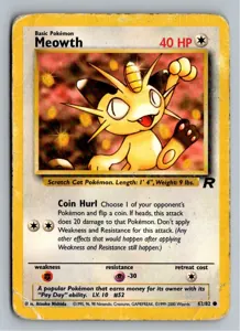 Meowth Mauzi Exemplar 3,95 €