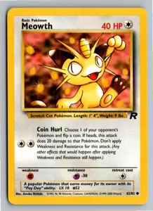 Meowth Mauzi Exemplar 3,95 €