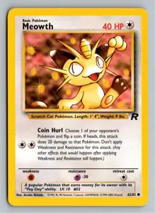 Meowth Mauzi Exemplar 3,95 €