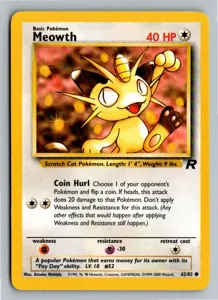 Meowth Mauzi Exemplar 3,95 €
