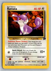 Rattata Rattfratz Exemplar 2,95 €