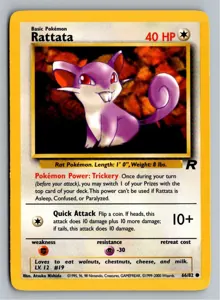 Rattata Rattfratz Exemplar 2,95 €