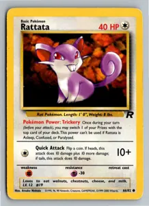 Rattata Rattfratz Exemplar 2,95 €
