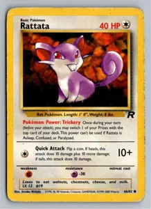 Rattata Rattfratz Exemplar 2,95 €