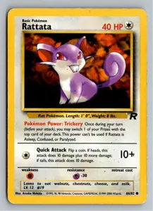 Rattata Rattfratz Exemplar 2,95 €