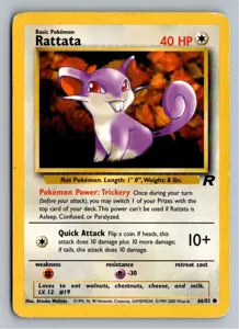 Rattata Rattfratz Exemplar 2,95 €