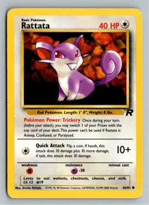 Rattata Rattfratz Exemplar 2,95 €